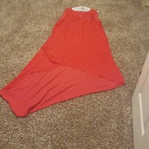 BCBG MaxAzria hi-low dress